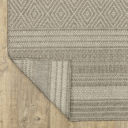 Oriental Weavers Sphinx Caicos Ca06A Grey/ Grey Area Rug