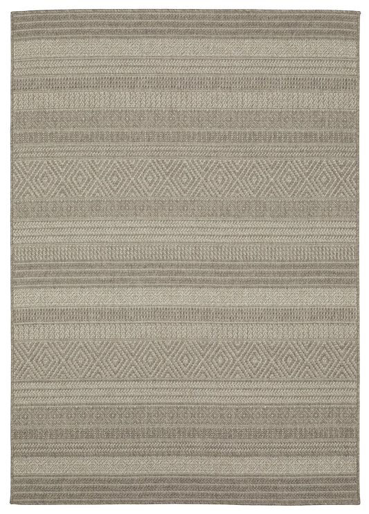 Oriental Weavers Sphinx Caicos Ca06A Grey/ Grey Area Rug