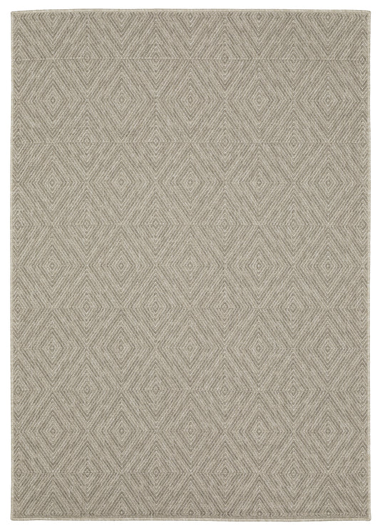 Oriental Weavers Sphinx Caicos Ca08A Grey/ Grey Area Rug