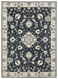 Oriental Weavers Sphinx Ellington Ell08 Blue/ Beige Area Rug