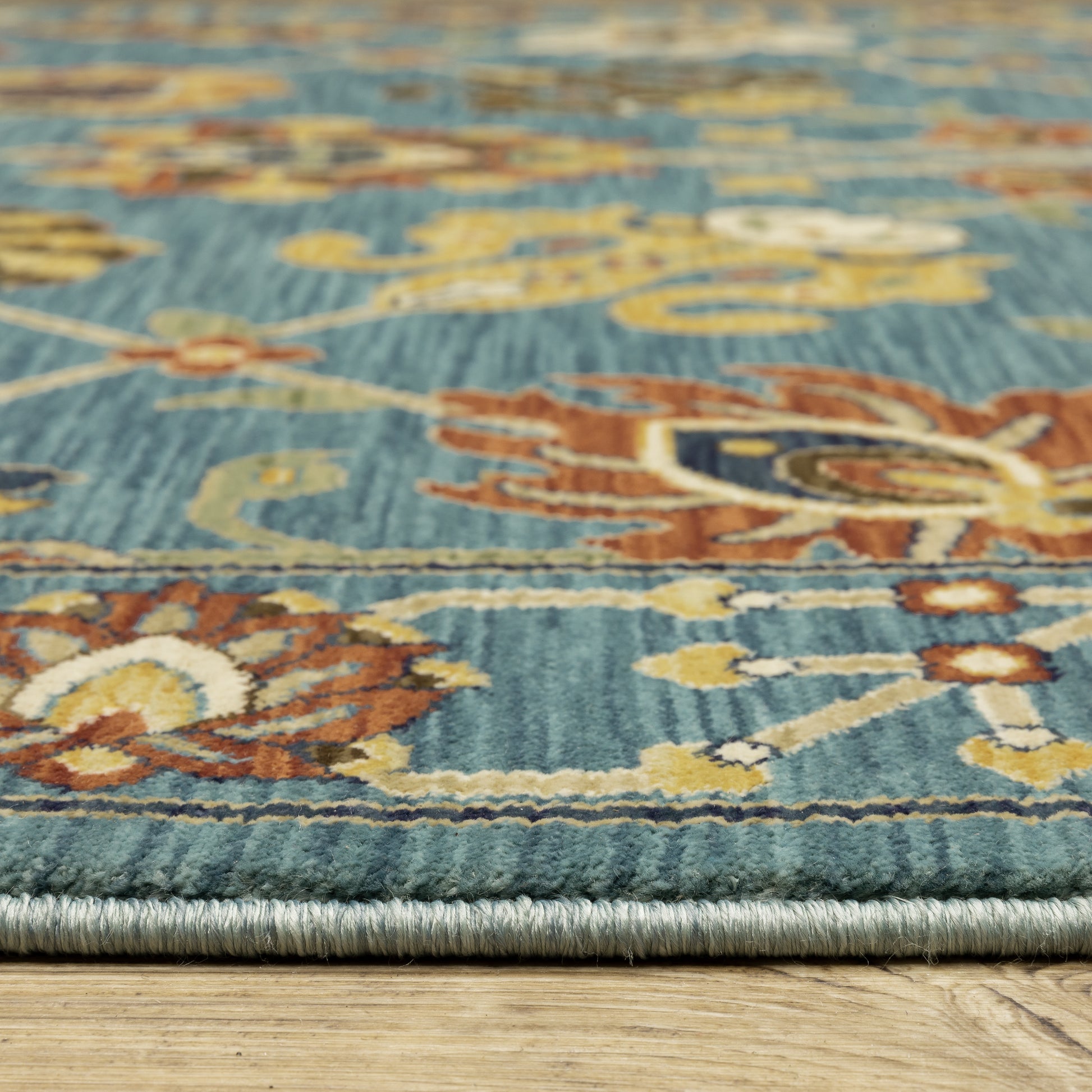 Oriental Weavers Sphinx Francesca Fr01E Blue/ Multi Area Rug