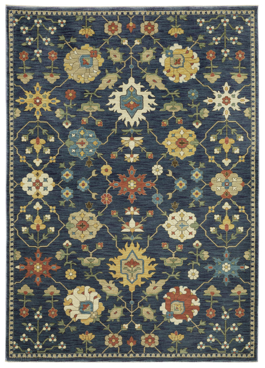 Oriental Weavers Sphinx Francesca Fr02L Blue/ Multi Area Rug