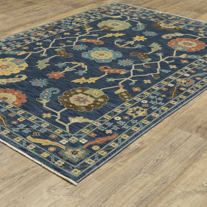 Oriental Weavers Sphinx Francesca Fr03F Blue/ Multi Area Rug