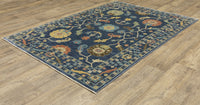 Oriental Weavers Sphinx Francesca Fr03F Blue/ Multi Area Rug