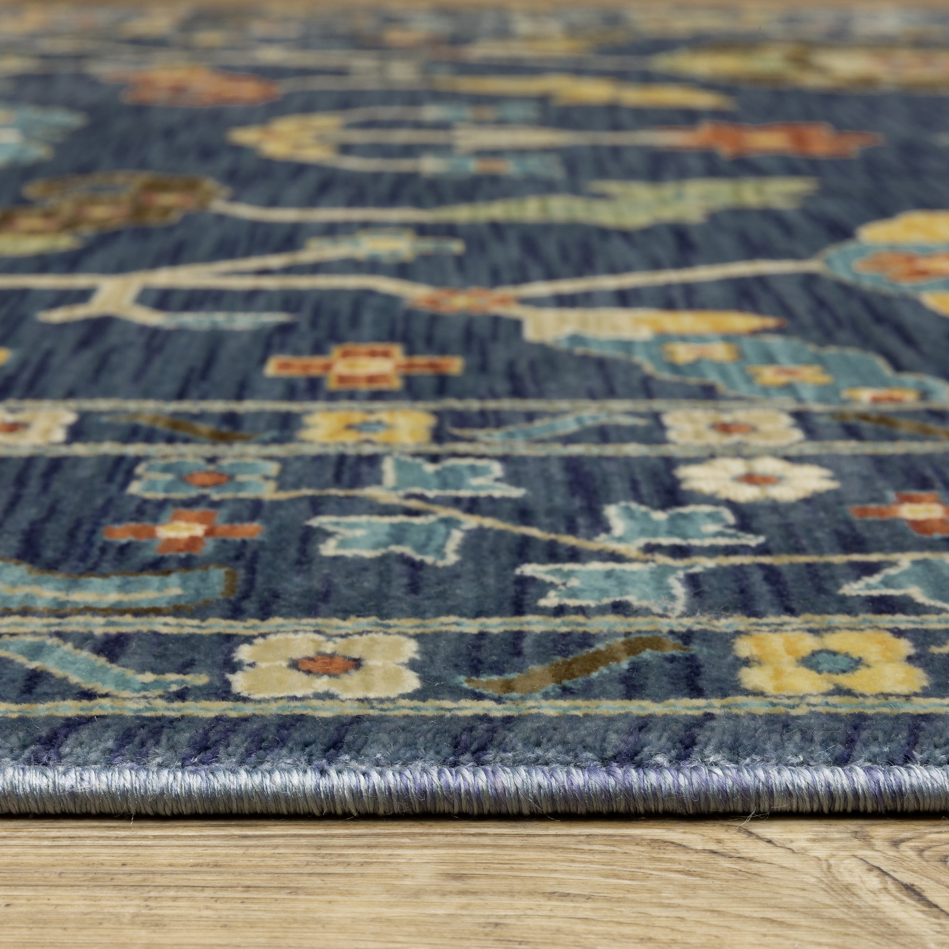 Oriental Weavers Sphinx Francesca Fr03F Blue/ Multi Area Rug