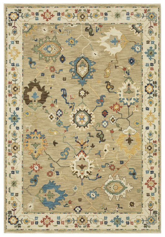 Oriental Weavers Sphinx Francesca Fr04E Beige/ Multi Area Rug