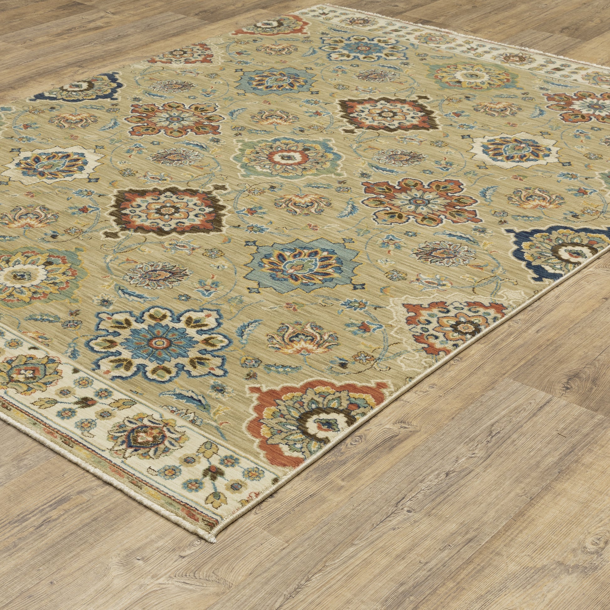 Oriental Weavers Sphinx Francesca Fr05D Beige/ Multi Area Rug