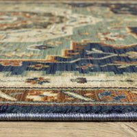 Oriental Weavers Sphinx Francesca Fr09F Blue/ Multi Area Rug