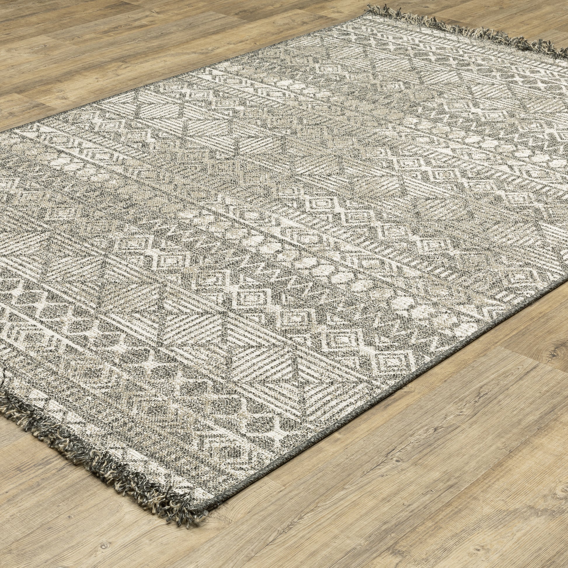 Oriental Weavers Sphinx Gillian 4925A Beige/ Black Area Rug