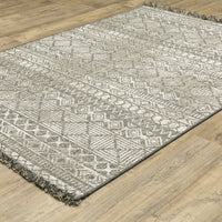 Oriental Weavers Sphinx Gillian 4925A Beige/ Black Area Rug