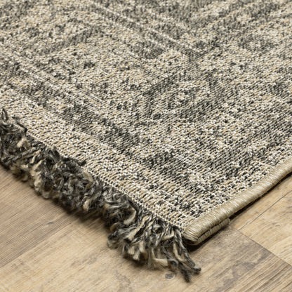 Oriental Weavers Sphinx Gillian 5094X Beige/ Black Area Rug