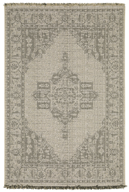 Oriental Weavers Sphinx Gillian 5094X Beige/ Black Area Rug