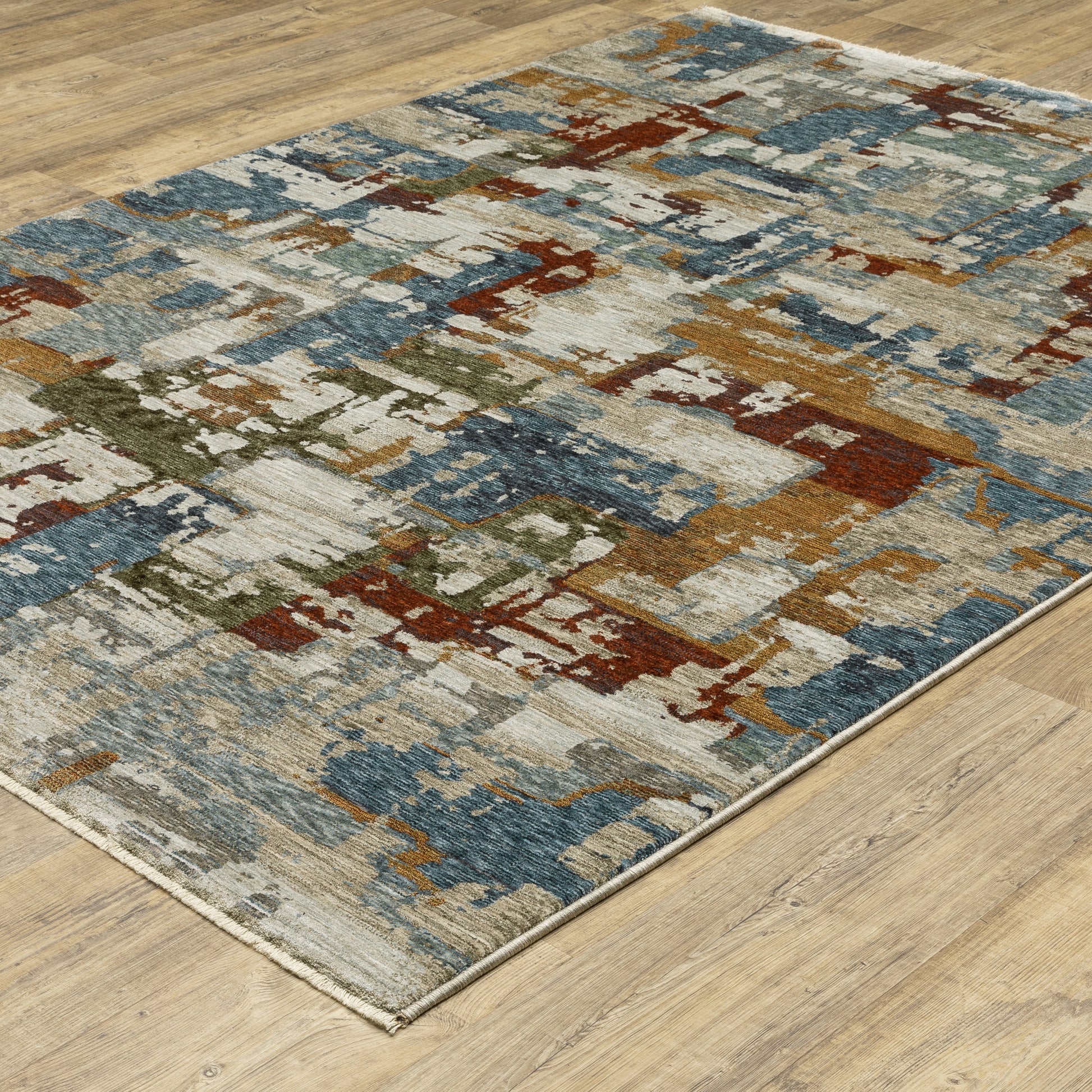 Oriental Weavers Sphinx Hayden Hay02 Beige/ Multi Area Rug