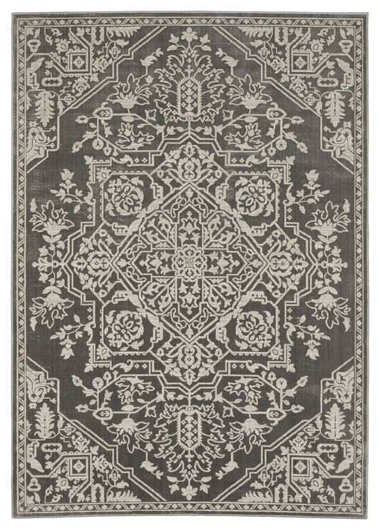 Oriental Weavers Sphinx Intrigue Int12 Beige/ Grey Area Rug