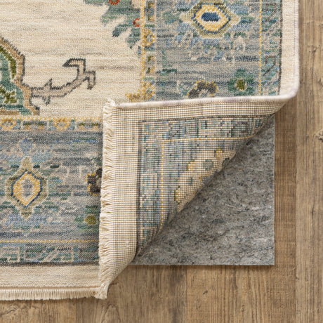 Luxehold rug pad surface and edge detail