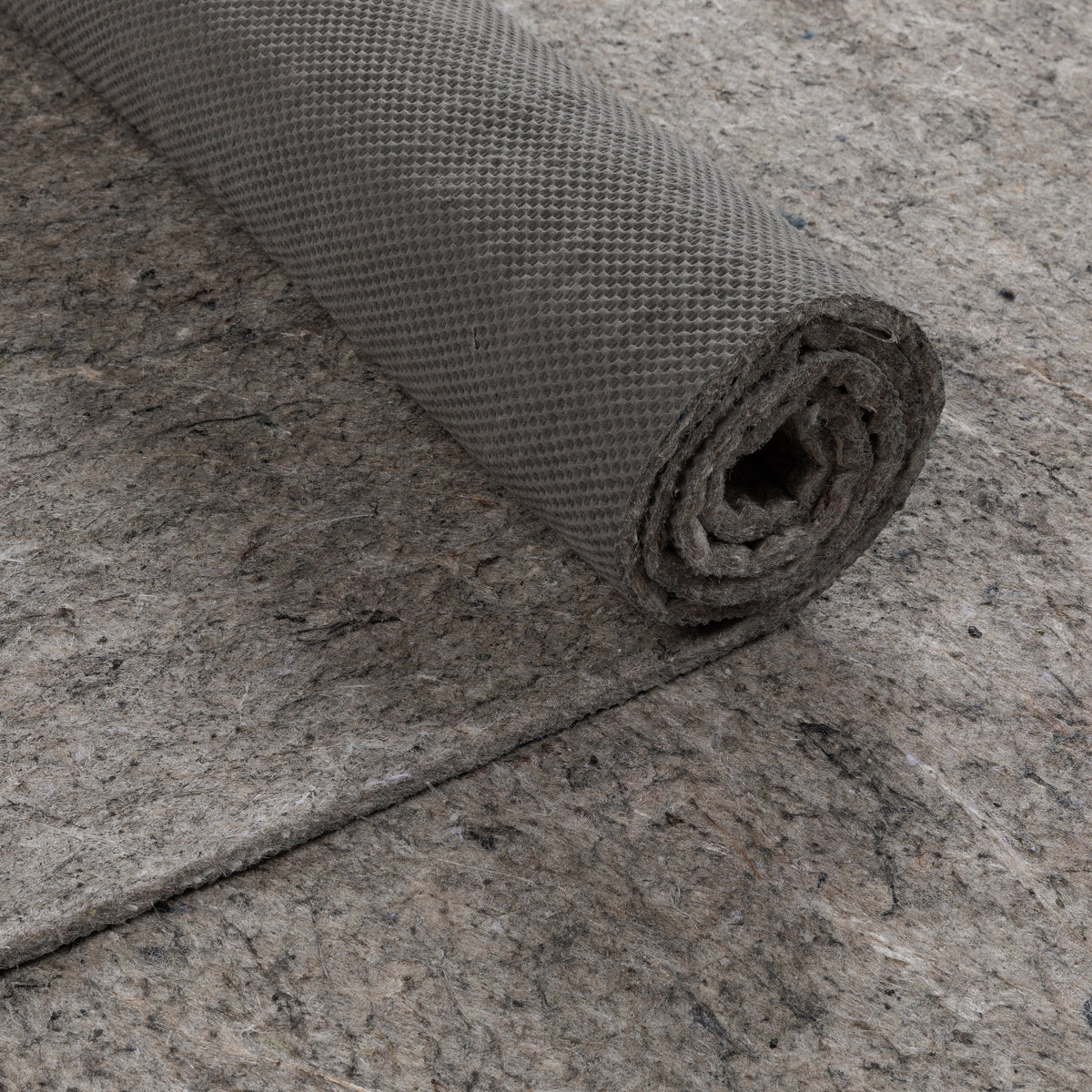 Luxehold rug pad roll and construction detail