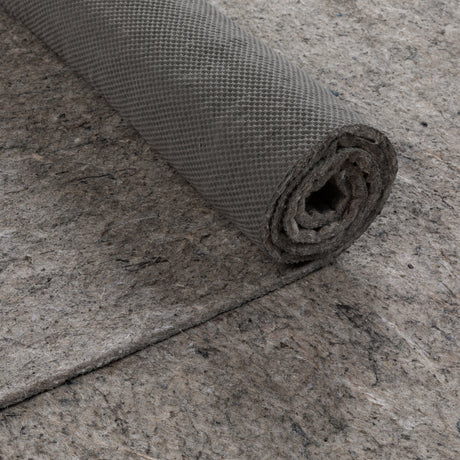 Luxehold rug pad roll and construction detail