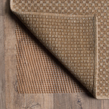 Outdoor rug pad construction detail