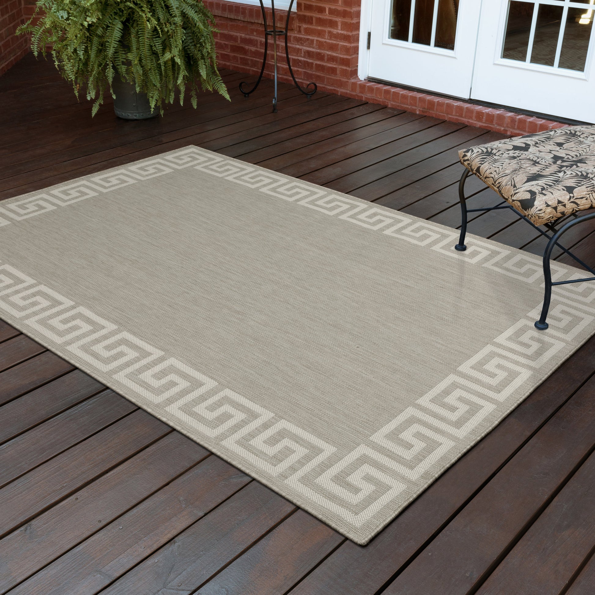 Oriental Weavers Sphinx Portofino 6560D Grey/ Ivory Area Rug