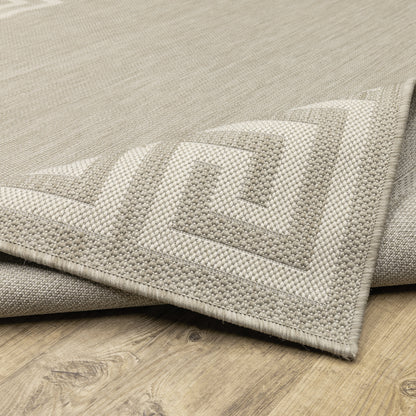 Oriental Weavers Sphinx Portofino 6560D Grey/ Ivory Area Rug