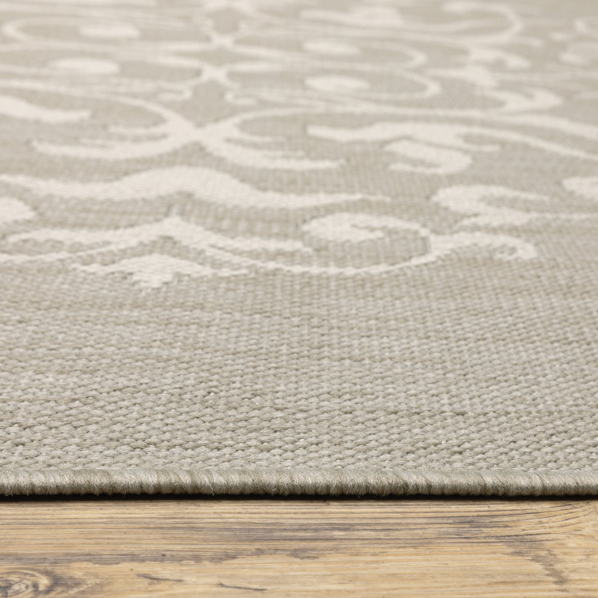 Oriental Weavers Sphinx Portofino 6649W Grey/ Ivory Area Rug