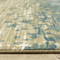 Oriental Weavers Sphinx Reed Re08A Blue/ Green Area Rug