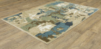 Oriental Weavers Sphinx Reed Re11Q Beige/ Multi Area Rug