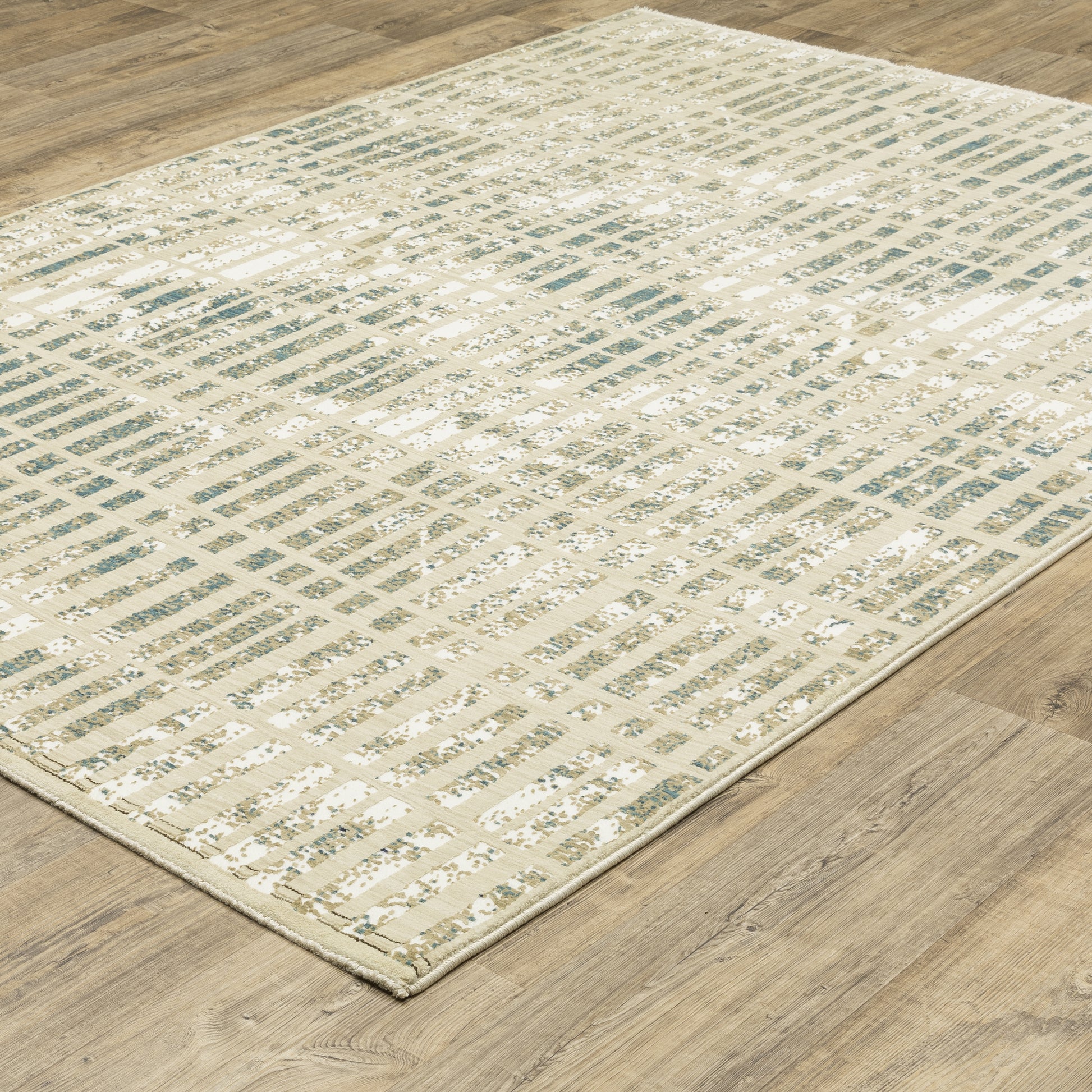 Oriental Weavers Sphinx Reed Re12W Ivory/ Blue Area Rug