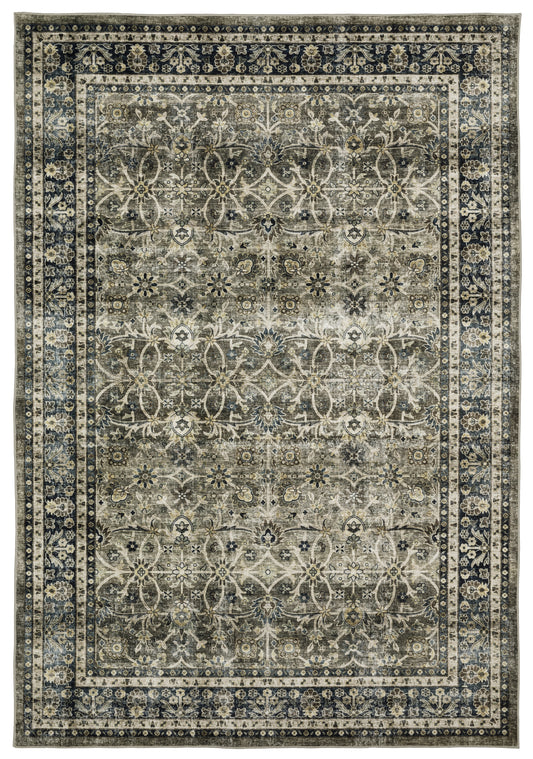 Oriental Weavers Sphinx Sumter Sum06 Grey/ Blue Area Rug