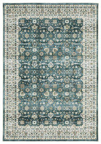 Oriental Weavers Sphinx Sumter Sum08 Teal/ Ivory Area Rug