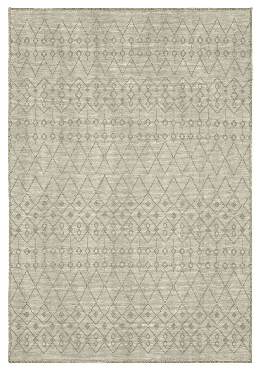 Oriental Weavers Sphinx Tortuga Tr04A Beige/ Black Area Rug