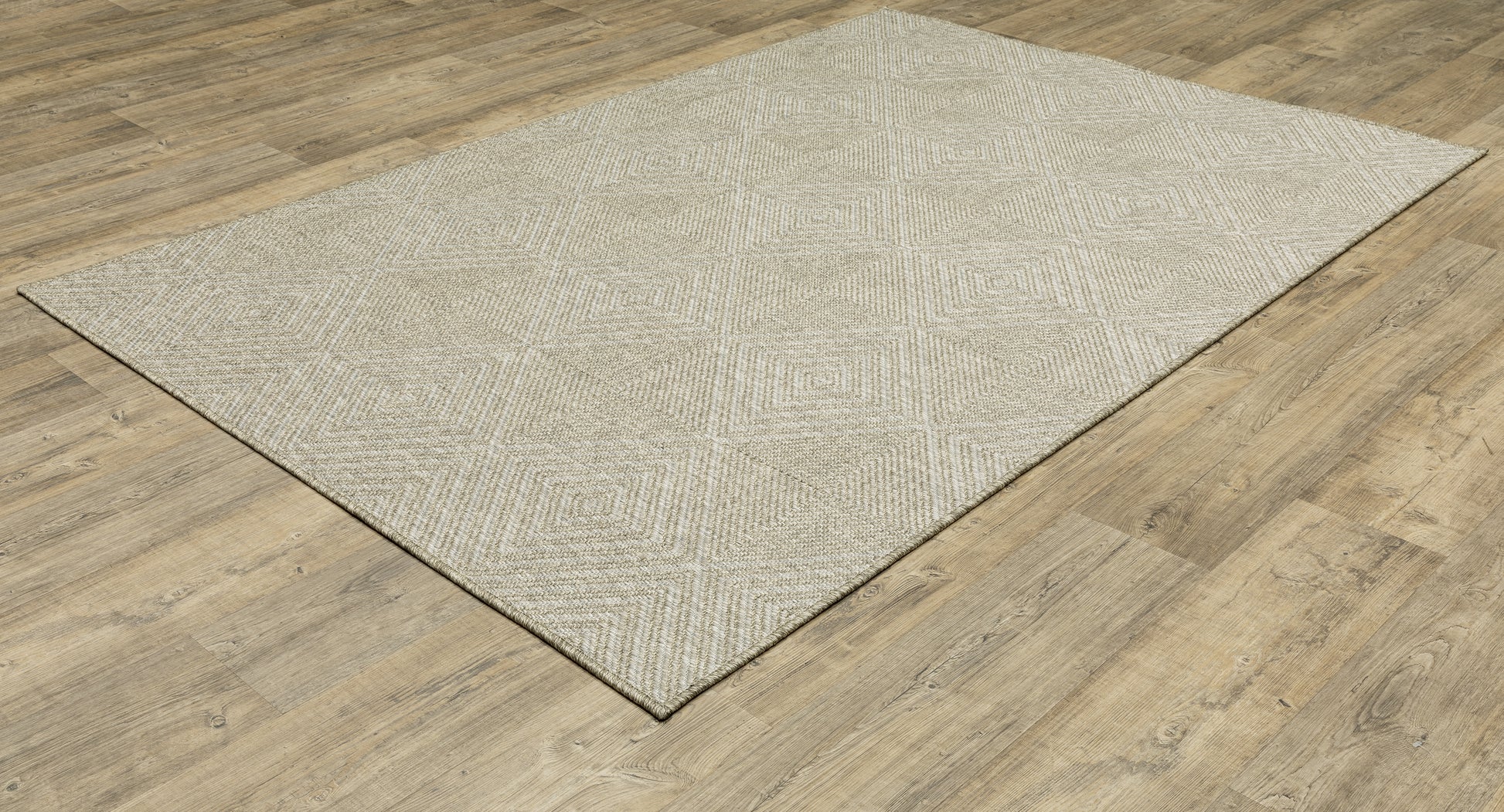 Oriental Weavers Sphinx Tortuga Tr05A Beige/ Beige Area Rug