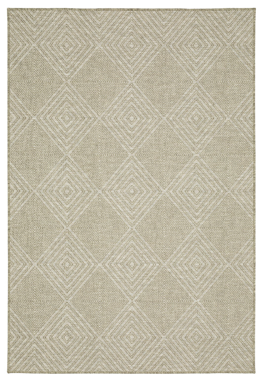 Oriental Weavers Sphinx Tortuga Tr05A Beige/ Beige Area Rug