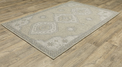 Oriental Weavers Sphinx Tortuga Tr08A Beige/ Black Area Rug