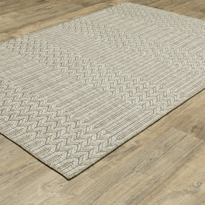 Oriental Weavers Sphinx Tortuga Tr09A Beige/ Black Area Rug