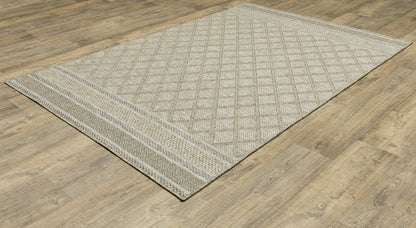 Oriental Weavers Sphinx Tortuga Tr10A Beige/ Black Area Rug