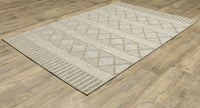 Oriental Weavers Sphinx Tortuga Tr11A Beige/ Beige Area Rug