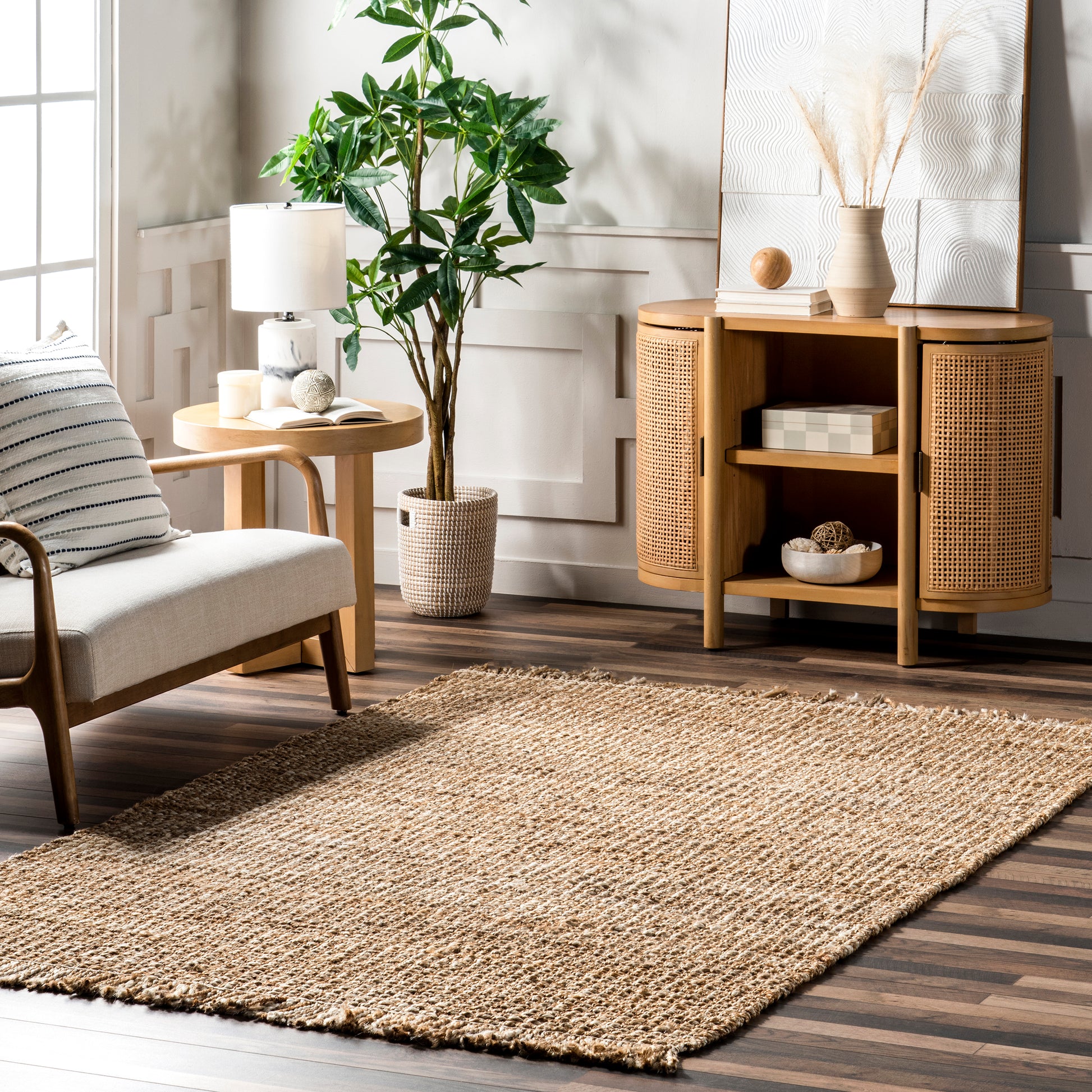 Nuloom Shereez Casual Vear01A Natural Area Rug