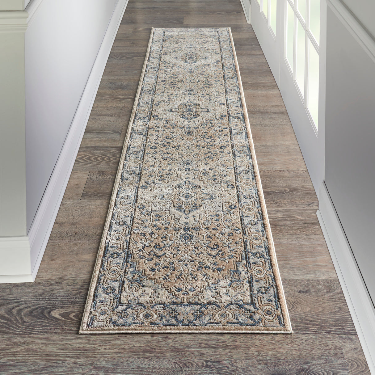 Nourison Quarry Qua05 Beige/Grey Rugs