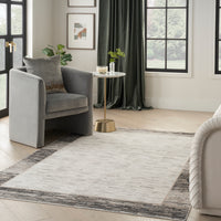 Nourison Desire Dsr02 Grey/Black Area Rug