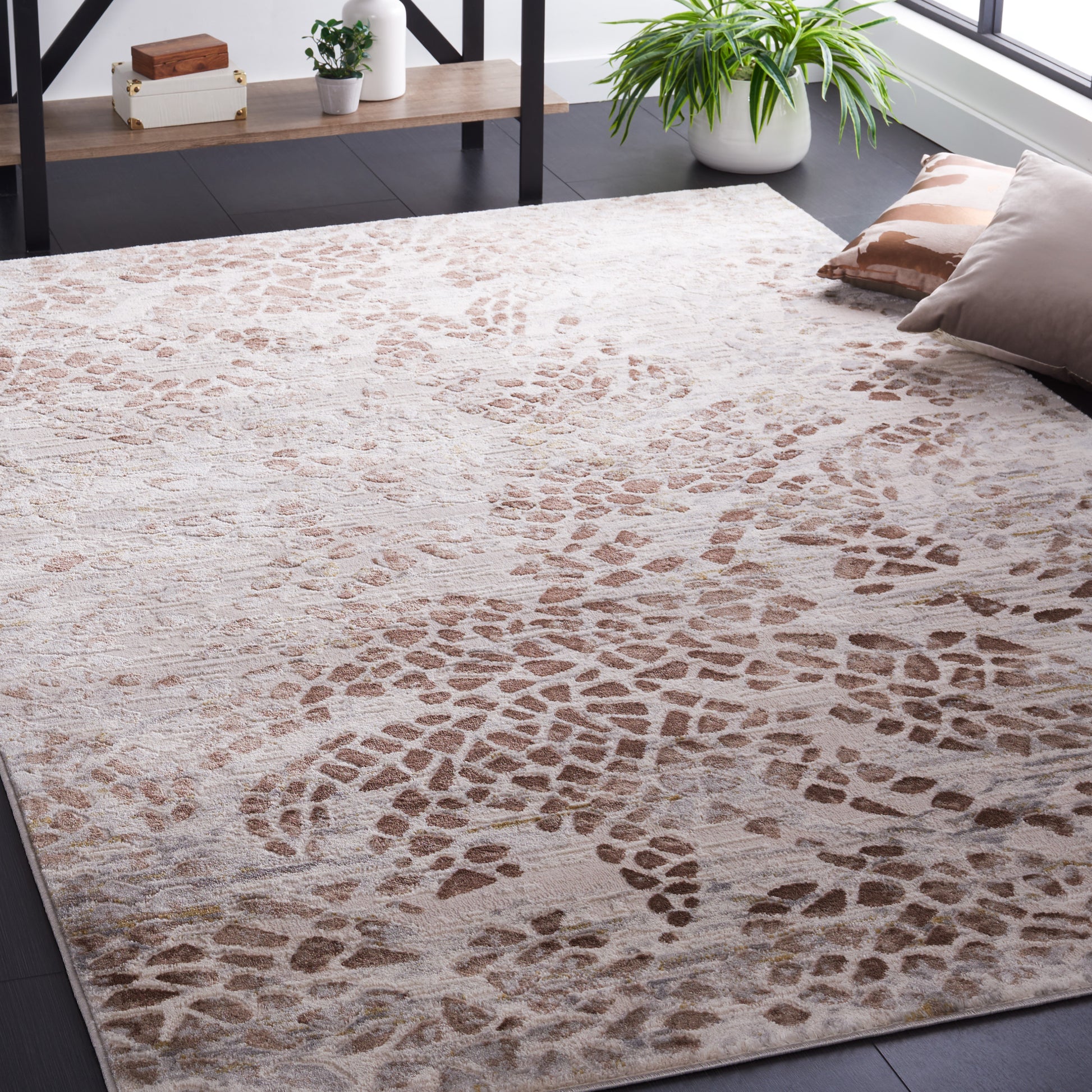 Safavieh Palma Pam308A Beige/Brown Area Rug