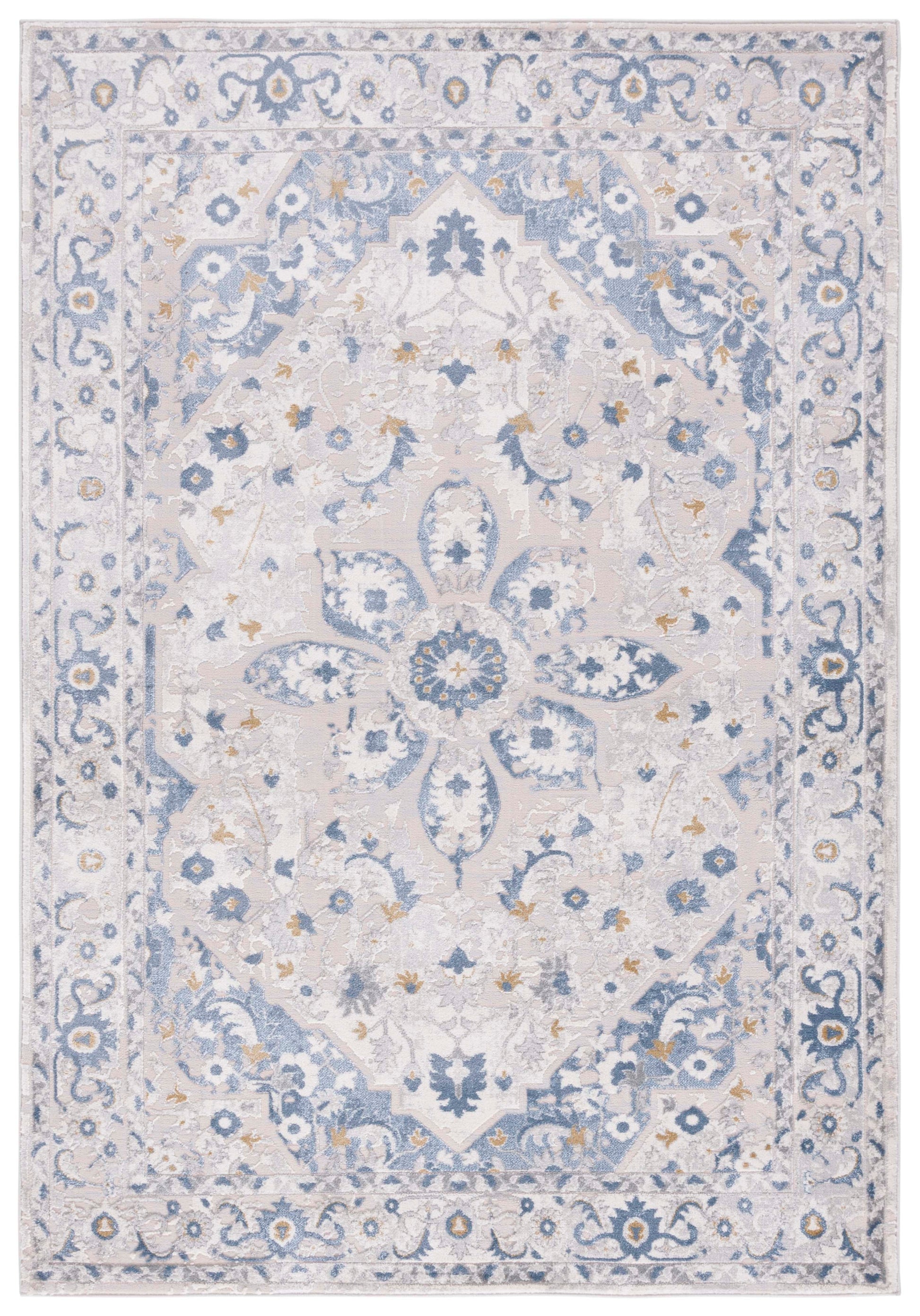 Safavieh Palma Pam314F Light Grey/Blue Area Rug