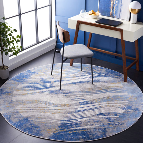 Safavieh Palma Pam316A Beige/Blue Rug.