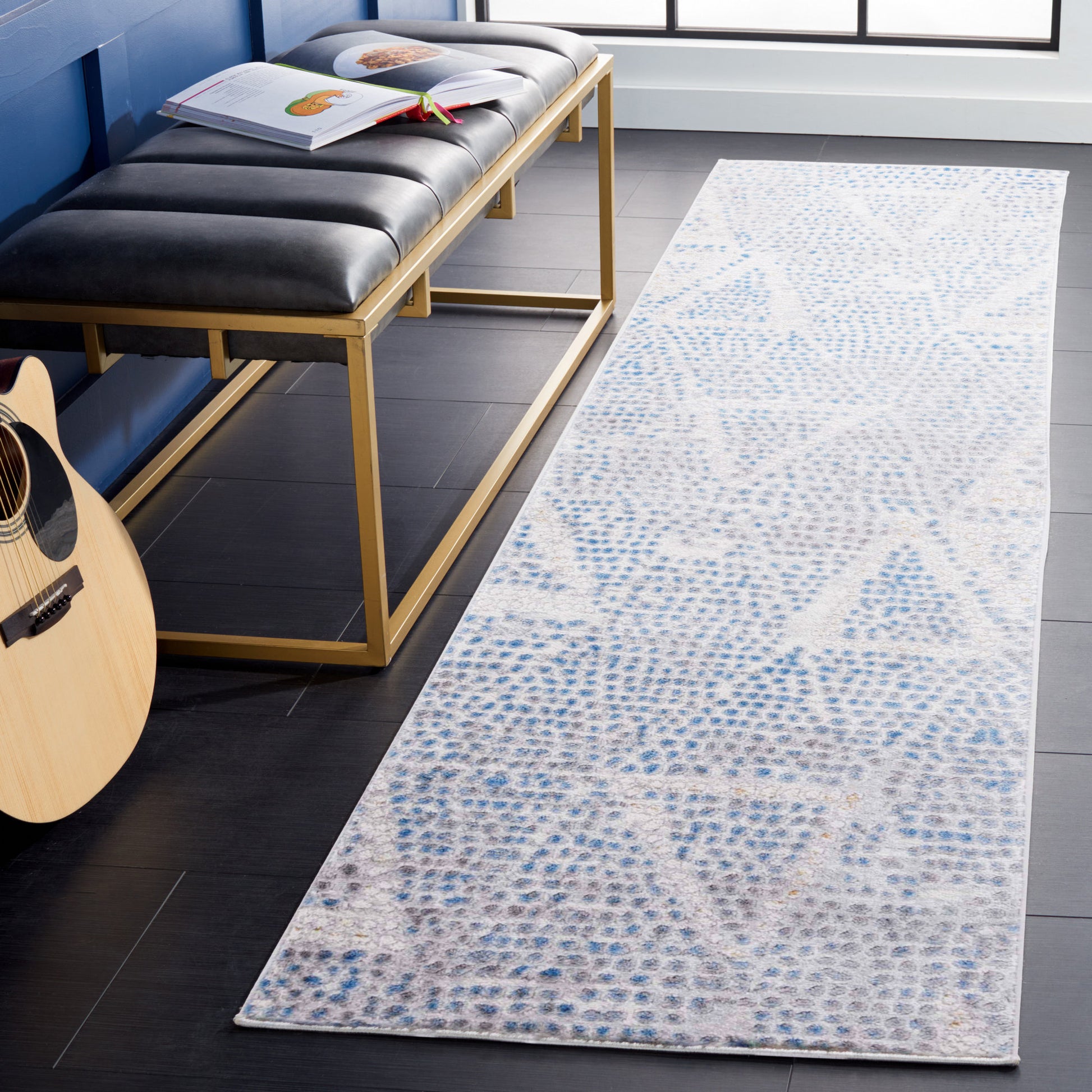 Safavieh Palma Pam318A Beige/Blue Area Rug