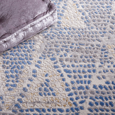 Safavieh Palma Pam318A Beige/Blue Rug.