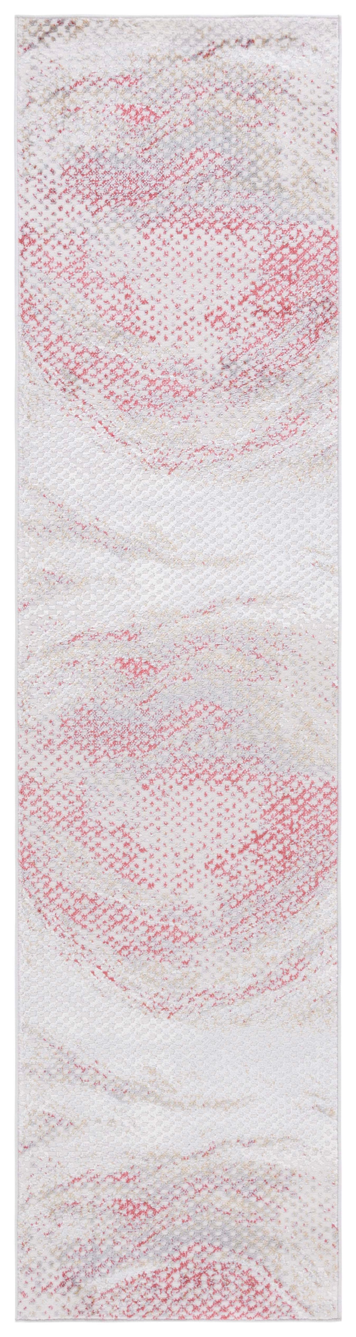 Safavieh Palma Pam324F Light Grey/Red Rug.