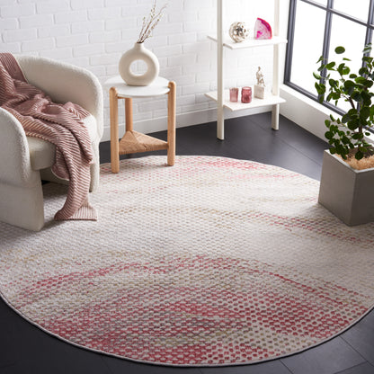 Safavieh Palma Pam324F Light Grey/Red Area Rug