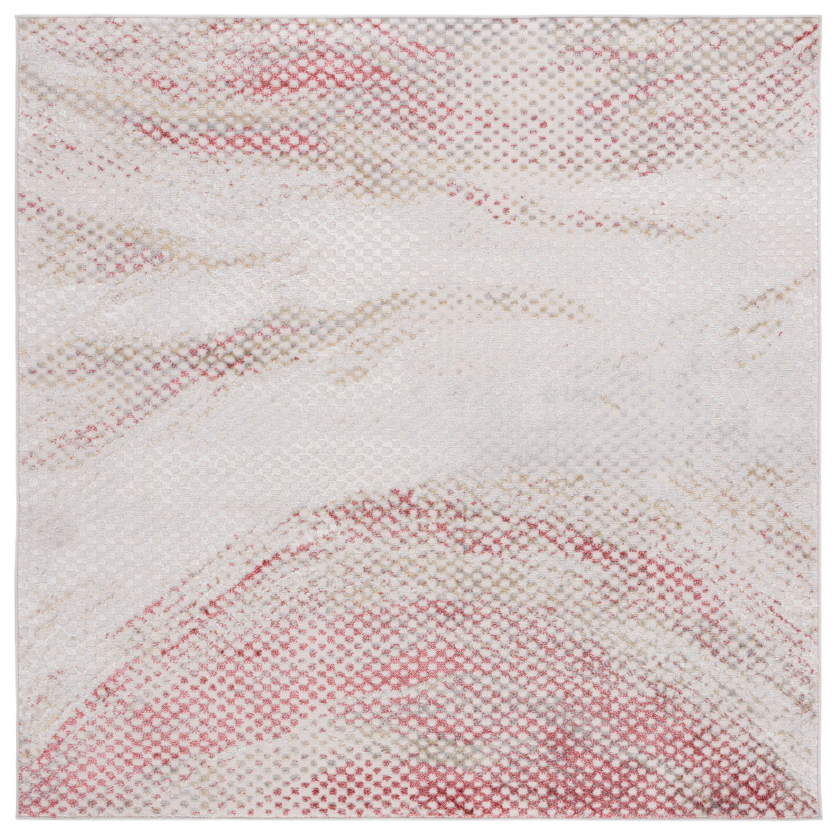Safavieh Palma Pam324F Light Grey/Red Rug.