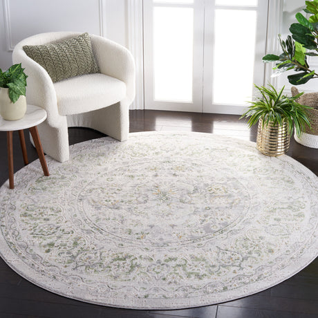 Safavieh Palma Pam326A Beige/Green Rug.