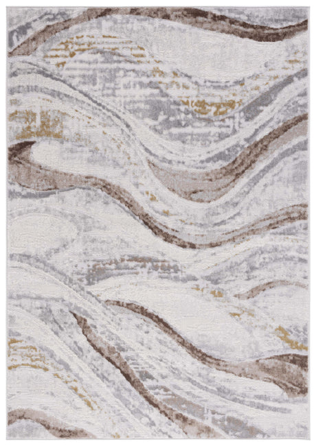 Safavieh Palma Pam334B Beige/Brown Rug.